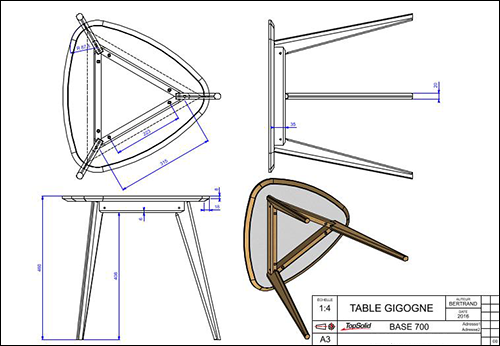 Partage de plans d'ouvrages en bois